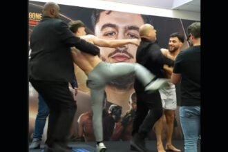 Dena vs Anzor Hexagone MMA face à face qui dégénère