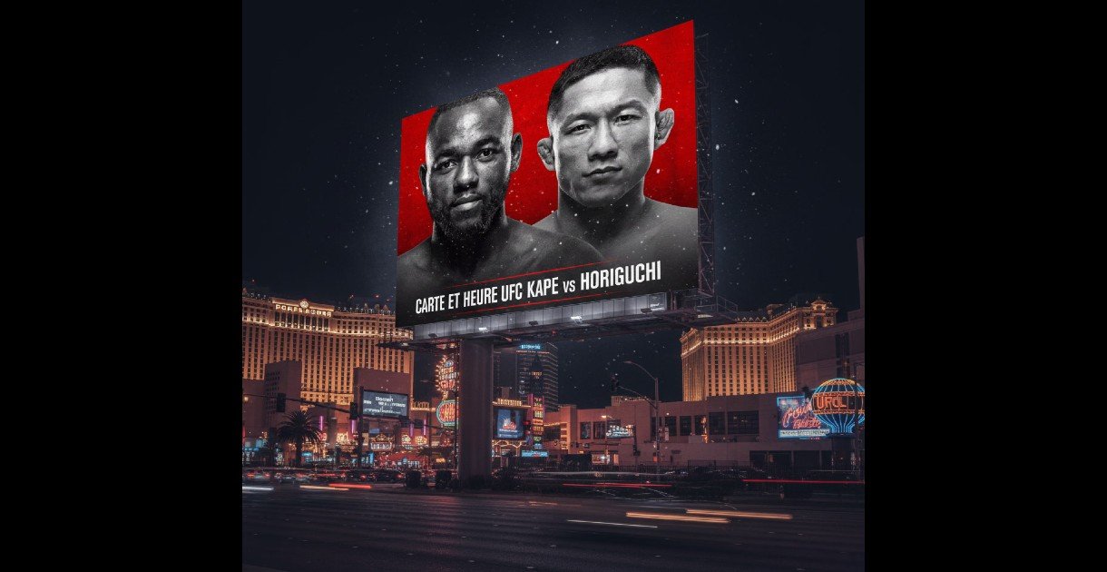 UFC Kape vs Horiguchi