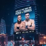 Affiche heure UFC Fight Night 280 Fiziev vs Torres