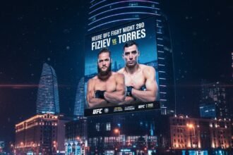 Affiche heure UFC Fight Night 280 Fiziev vs Torres