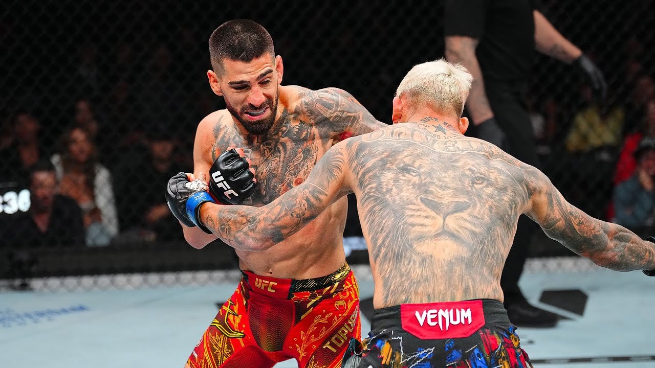 KO Topuria contre Oliveira