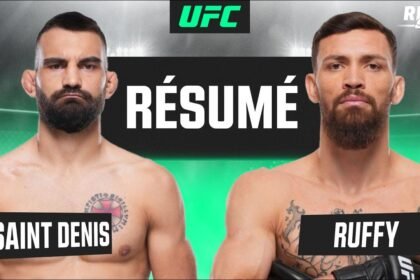 UFC Paris : Benoît Saint Denis vs Mauricio Ruffy