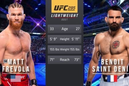 Benoît Saint-Denis vs Matt Frevola