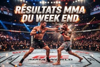 Résultats MMA week-end 7 juin 2026