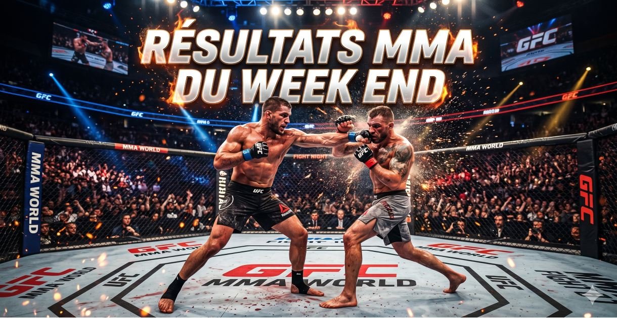 Résultats MMA week-end 7 juin 2026