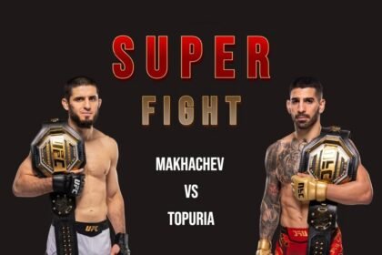 combat Topuria Makhachev en welterweight