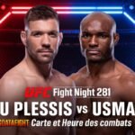 UFC Fight Night 281 carte et heure : Du Plessis vs Usman