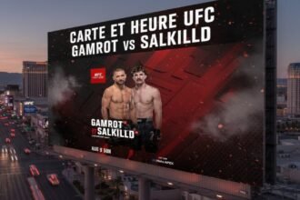 Carte UFC Fight Night Gamrot vs Salkilld