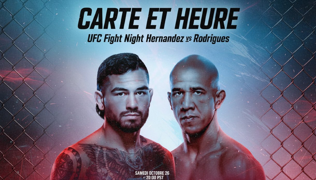 UFC Hernandez vs Rodrigues