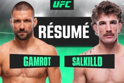 UFC Fight Night : Mateusz Gamrot vs Quillan Salkilld