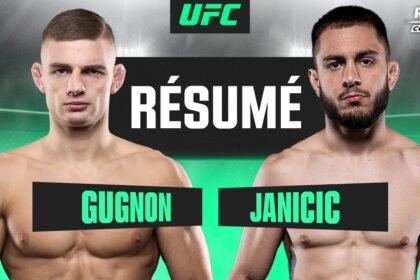 UFC Fight Night 283 : Noah Gugnon vs Miloš Janičić