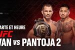Carte UFC 331 Van contre Pantoja