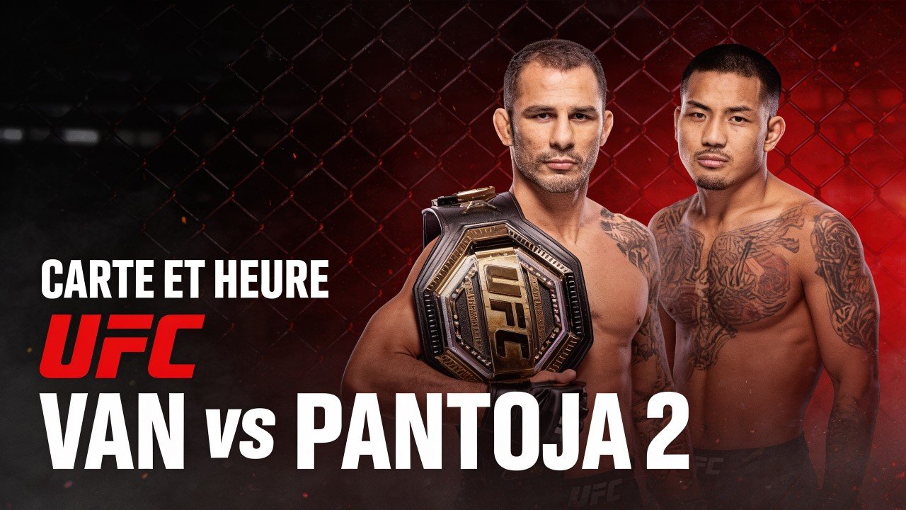 Carte UFC 331 Van contre Pantoja