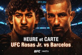 UFC Fight Night Rosas Jr. vs Barcelos