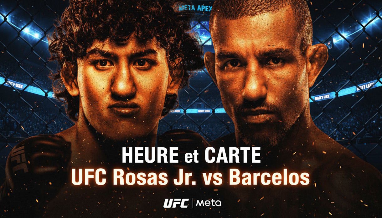 UFC Fight Night Rosas Jr. vs Barcelos