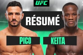 UFC 333 Aaron Pico vs Losene Keita