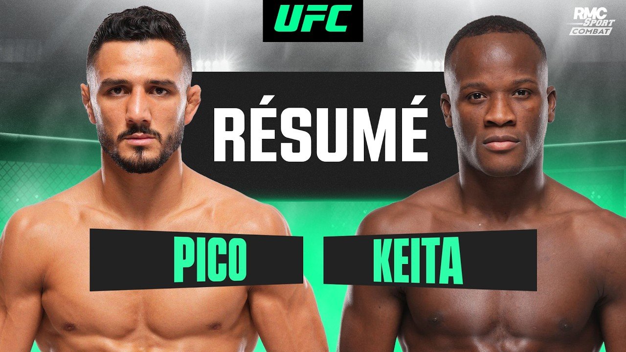 UFC 333 Aaron Pico vs Losene Keita