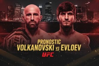 pronostic Volkanovski vs Evloev UFC 333